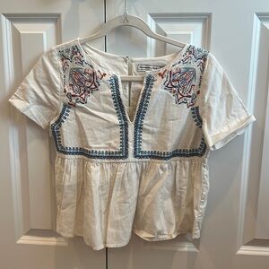 Abercrombie & Fitch: patterned top, size XS